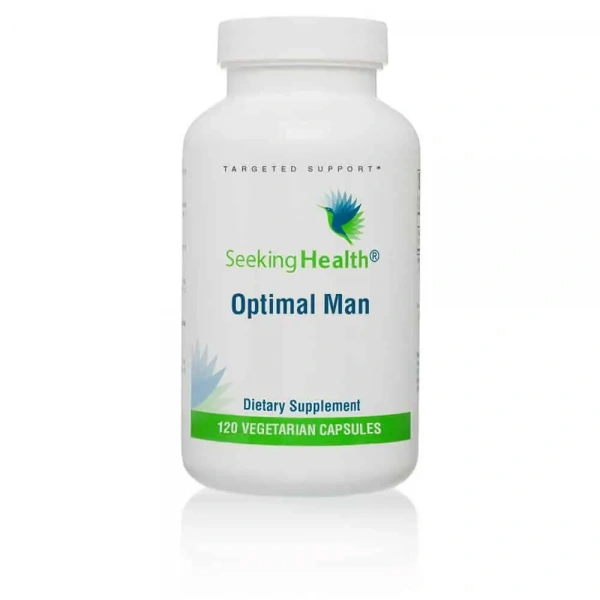 SEEKING HEALTH Optimal Man (Support for men's health) 120 Vegetarian Capsules